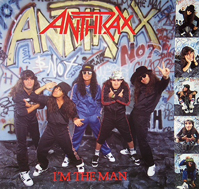 ANTHRAX - I'm The Man (European & USA Releases)  album front cover vinyl record